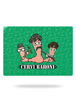 Červí baroni puzzle White