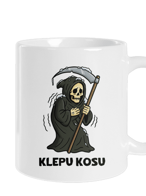 Klepu kosu klasický hrnek White