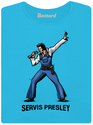 Servis Presley dámské tričko Blue Atol
