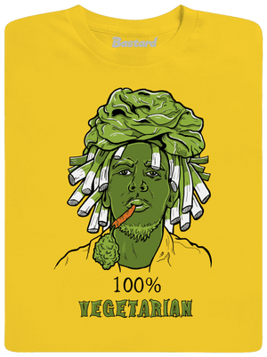 100% vegetarián dětské tričko Gold