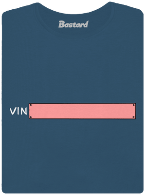 Osobní VIN kód dámské tričko premium Petrol Blue
