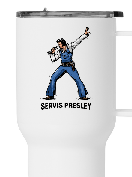 Servis Presley termohrnek White