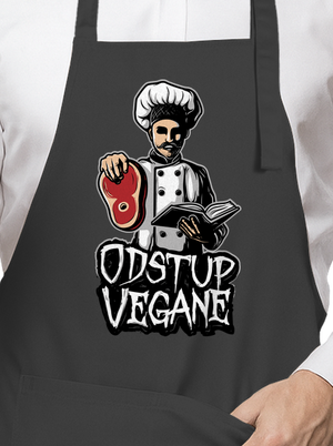 Odstup vegane zástěra Dark Grey