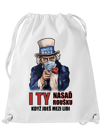 Nasaď roušku vak White