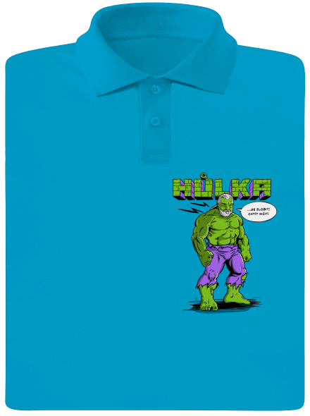 Hůlka pánská polokošile Blue Atol