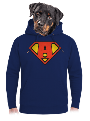 Jsem superhrdina unisex mikina premium Navy