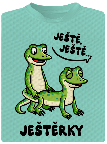 Ještě, ještě pánské sportovní tričko Mint Mal