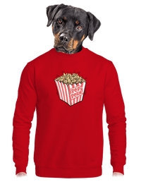 unisex mikina bez kapuce