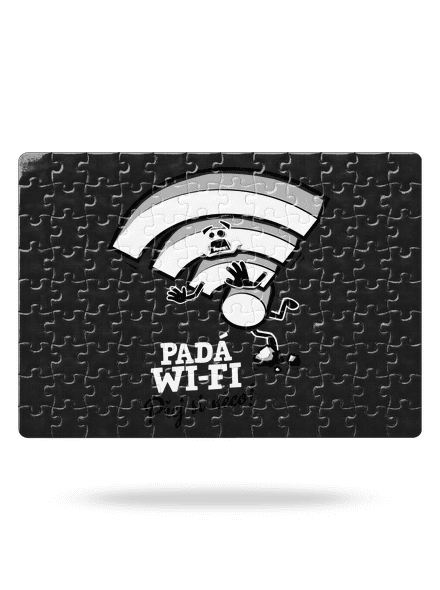 Padá wi-fi puzzle White