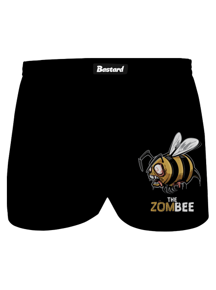 ZomBee - žlutá pánské trenky Black