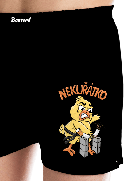 Nekuřátko pánské trenky Black