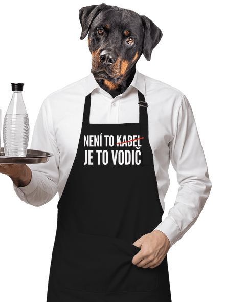 Je to vodič zástěra Black