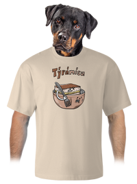 unisex tričko oversized