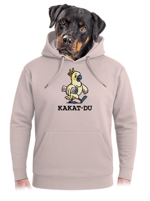 Kakat-du unisex mikina premium Rose Chalk