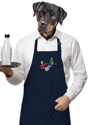 Superhrdino nezlob se zástěra Navy