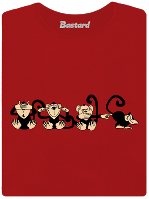 Opice dámské tričko Red Mal
