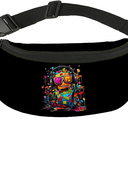 Workaholic robot ledvinka Black
