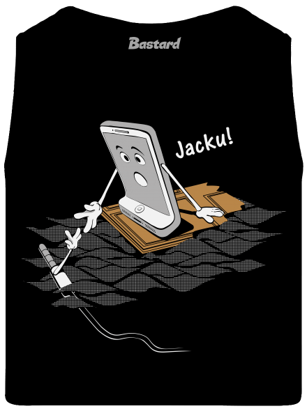 Jacku pánské tílko Black