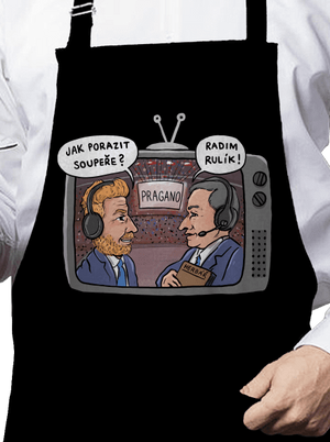 Radim rulík zástěra Black