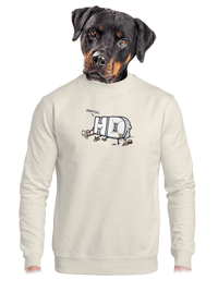 unisex mikina bez kapuce