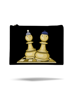 Šach a Mat taštička Black