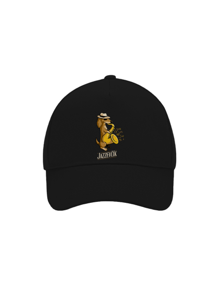 Jazzevčík kšiltovka baseballka Black