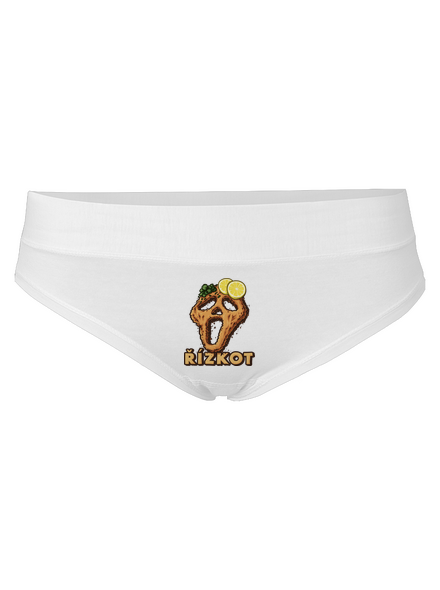 Řízkot dámské kalhotky White
