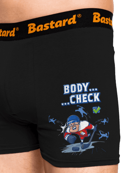 Body check boxerky Black