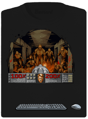 B17: Doom dámské sportovní tričko Black