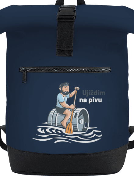 Ujíždím na pivu batoh French Navy