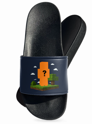 Minecraft z vlastní fotky pantofle Navy