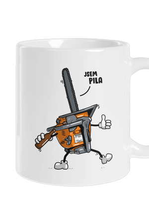 Jsem pila klasický hrnek White