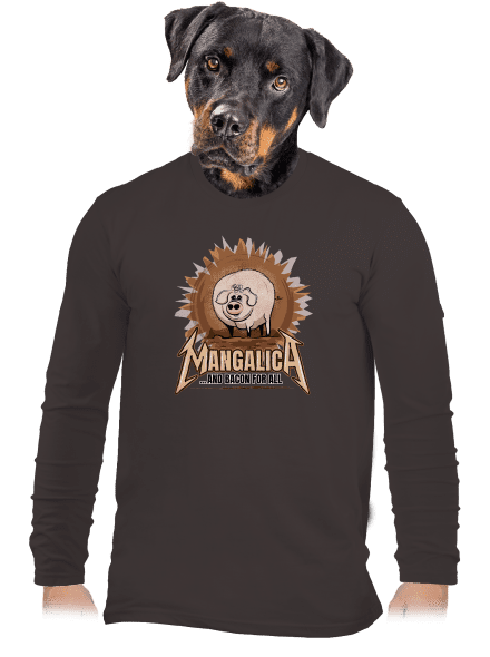 Mangalica pánské dlouhý rukáv Bear Brown