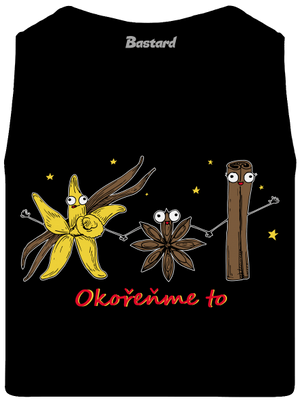 Okořeňme to pánské tílko Black