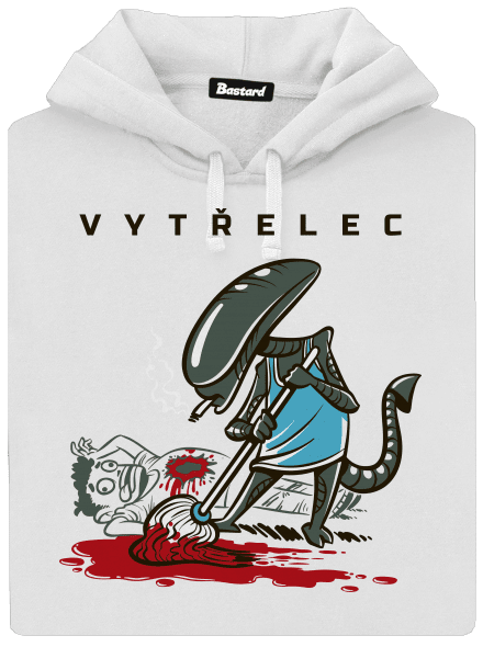 Vytřelec dámská mikina klokanka White