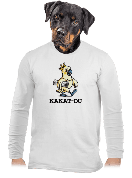 Kakat-du pánské dlouhý rukáv White