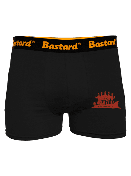 Punks Not Dead boxerky Black