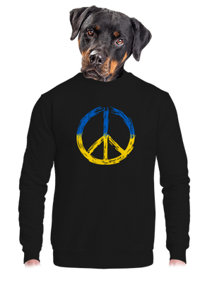 unisex mikina bez kapuce