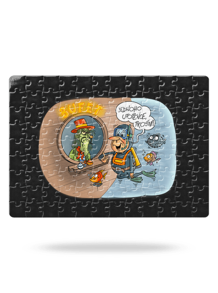 Jednoho utopence puzzle White