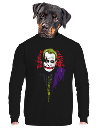 unisex mikina bez kapuce