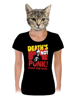 Death's not punk dámské tričko Black
