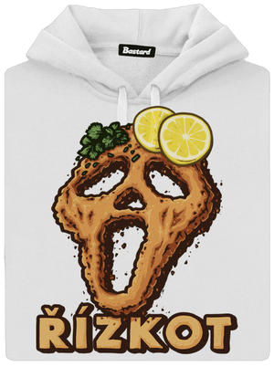 Řízkot dámská mikina klokanka White