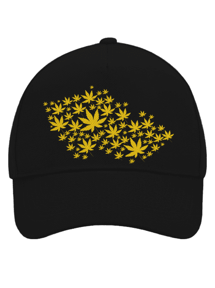 Ganja country kšiltovka baseballka Black