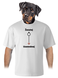 unisex tričko oversized