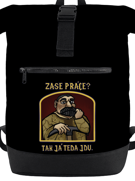 Zase práce? batoh Black