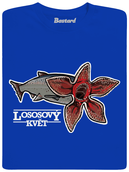 Lososový květ dětské tričko Royal Blue