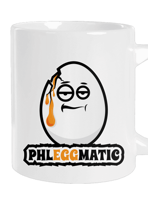 Phleggmatic velký hrnek White