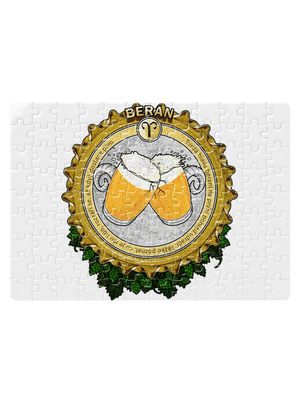 Pivní horoskop: Beran puzzle White