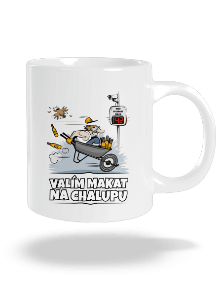 Valím na chalupu velký hrnek White