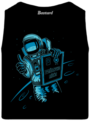 Zaměstnanec měsíce pánské tílko Black